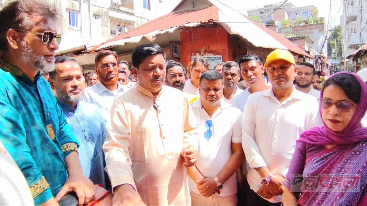 কোনাবাড়িতে বিভিন্ন উন্নয়ন মূলক কাজের উদ্ধোধন করেন জিসিসির প্রশাসক