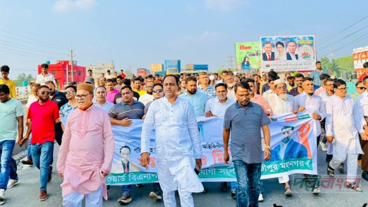 নৈরাজ্য ঠেকাতে বিএনপির বিক্ষোভ মিছিল ও প্রতিবাদ সমাবেশ