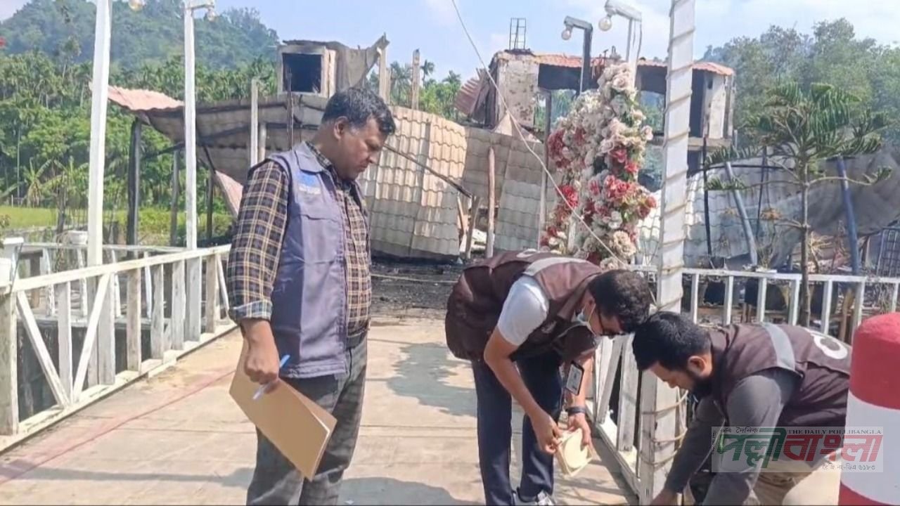 ডিএনএ পরীক্ষায় মিলবে উখিয়ায় রিসোর্টের আগুনে নিহত ১০ জনের পরিচয়