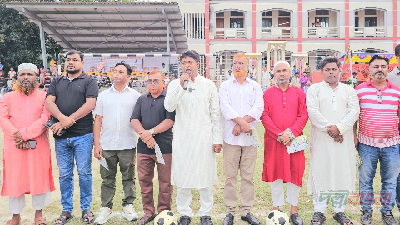 হাতিমারা ক্লাব ফুটবলের প্রথম সেমিফাইনাল জরুন একাডেমি 